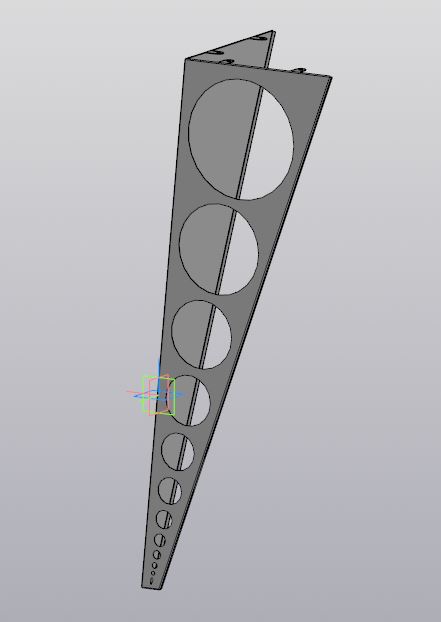 3D модель Нога мебельная (для стола)