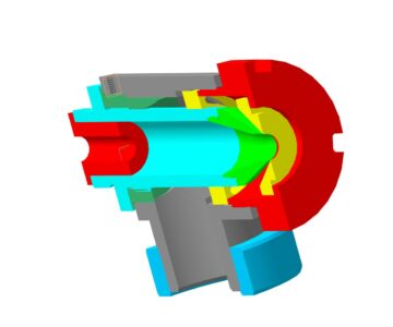 3D модель Т-образная головка для наложения 2-го слоя