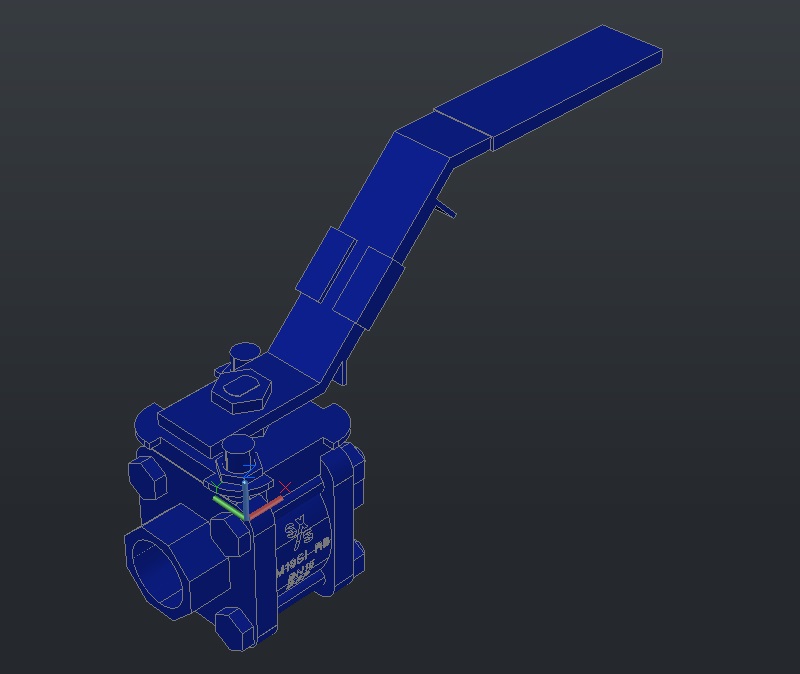 3D модель 3D Модель крана M10Si_DN15_RB_BSP SPIRAX SARCO