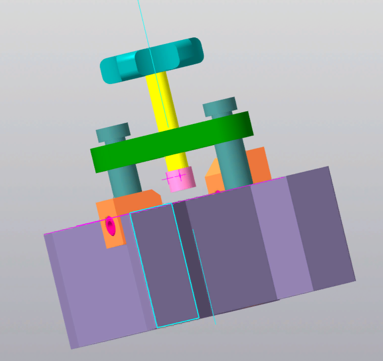 3D модель Кондуктор деревообрабатывающий модель X150