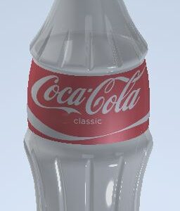 3D модель Бутылка Coca-Cola