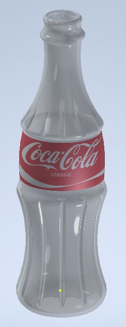 3D модель Бутылка Coca-Cola