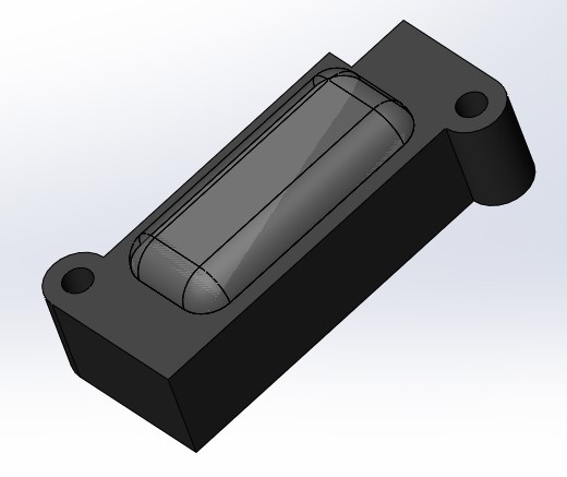 3D модель Держатель предохранителя MIDI MTA 0300360