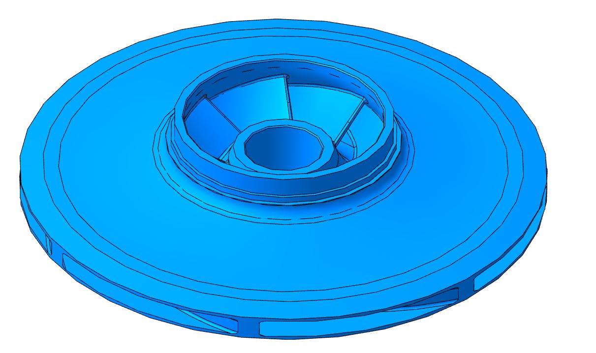 3D модель Диск насоса НК200-210