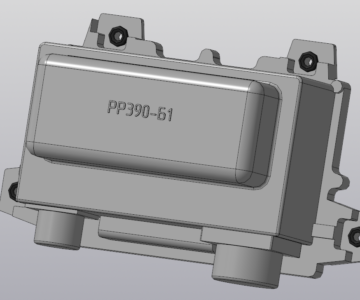 3D модель Реле регулятор РР-390-б1