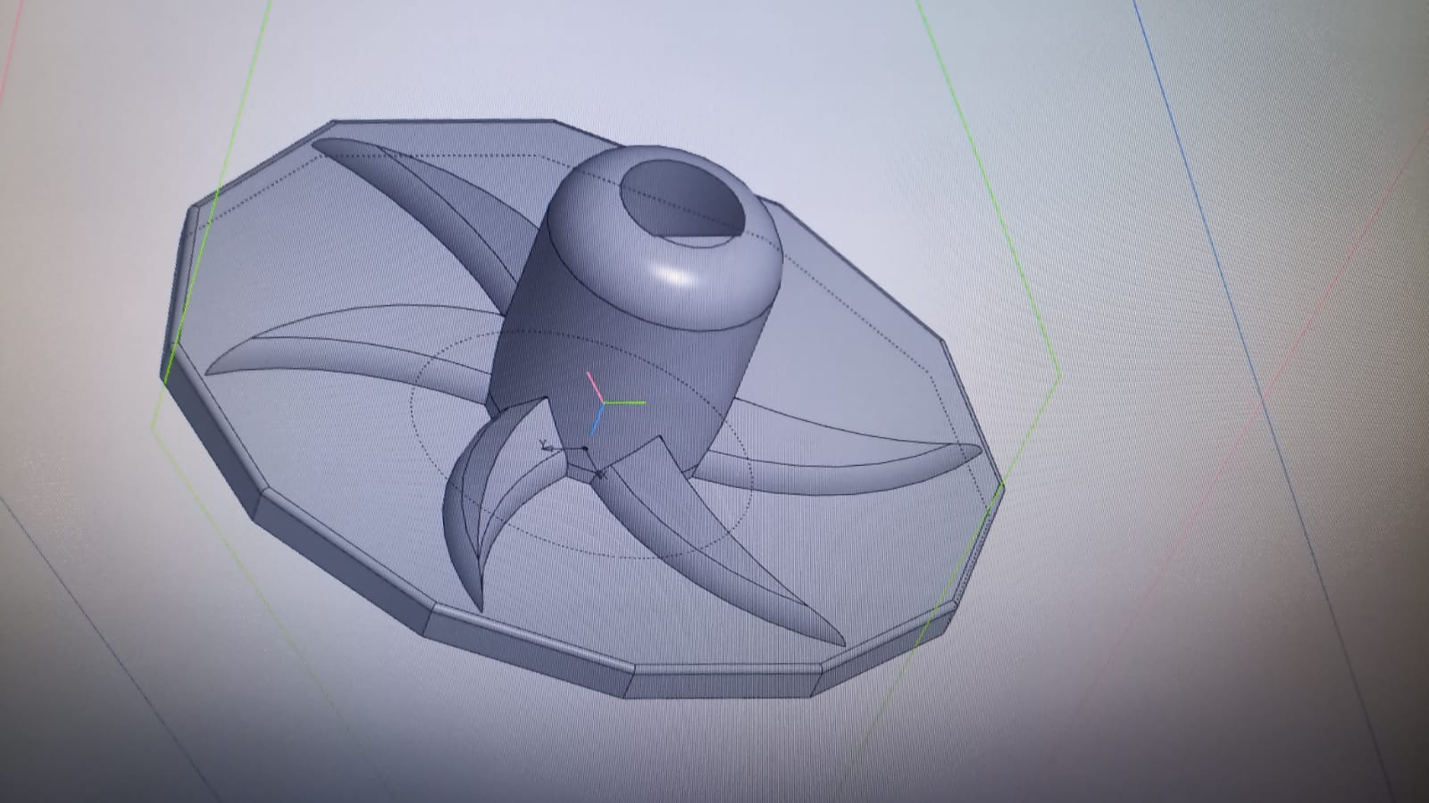 3D модель Крыльчатка кофемашины