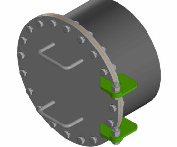 3D модель Люк-лаз ЛЛ500