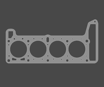 Чертеж Прокладка на двигатель ВАЗ