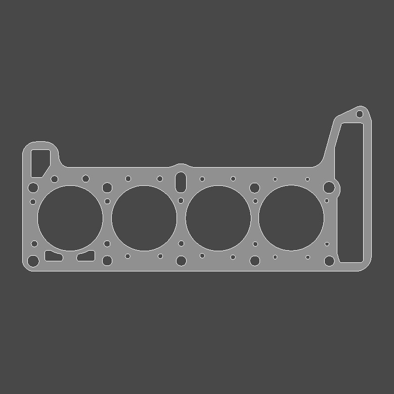 Чертеж Прокладка на двигатель ВАЗ