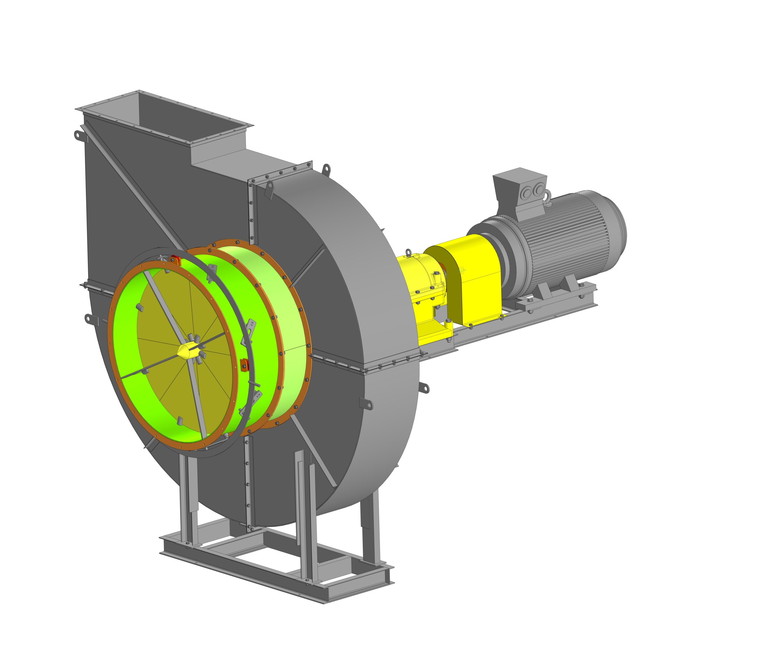 3D модель Вентилятор Дн-22