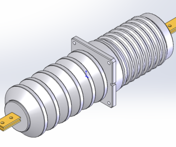 3D модель Изолятор проходной ИП-35/1000-7,5 УХЛ1