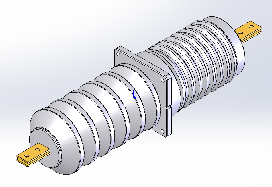 3D модель Изолятор проходной ИП-35/1000-7,5 УХЛ1