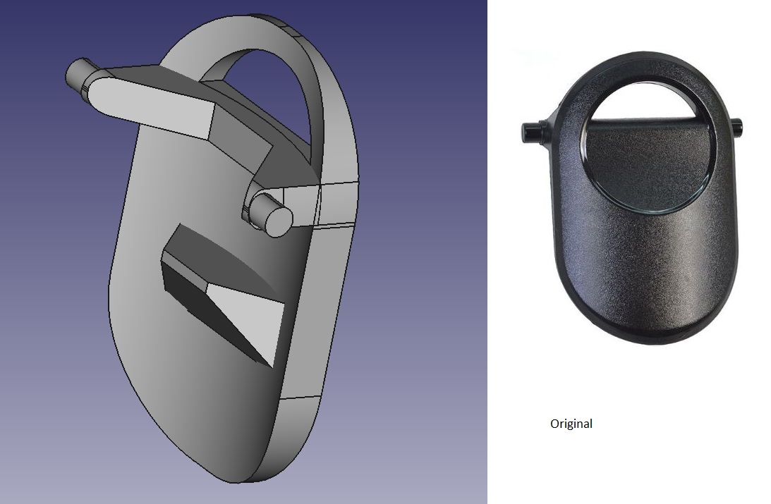 3D модель Замок для пылесоса KARCHER