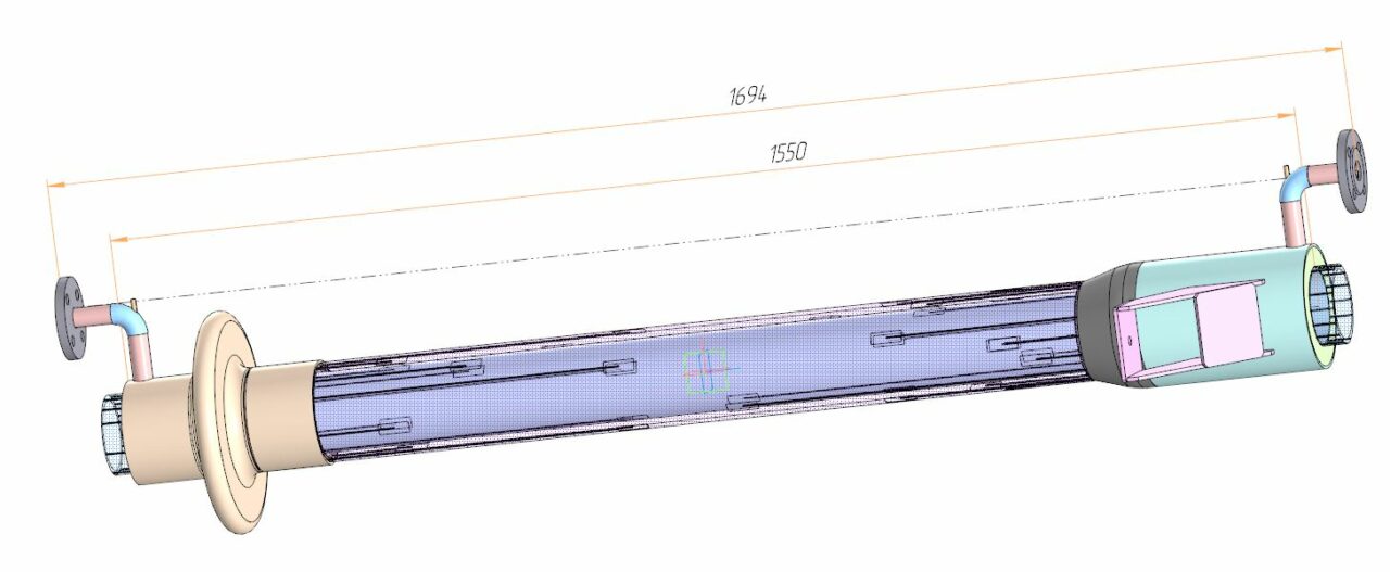 3D модель Аппарат для исследования теплоотдачи