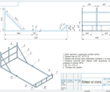 3D модель Катюша на газель