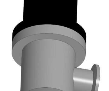 3D модель Клапан вакуумный угловой GDC-J25B