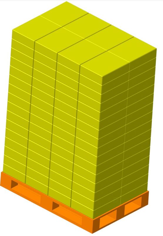 3D модель 3D модель евро палет