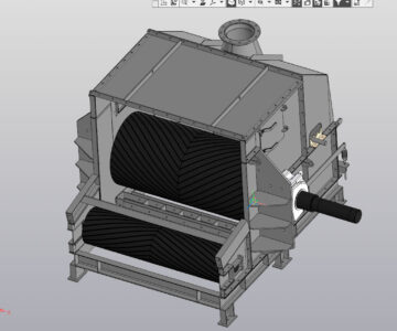 3D модель Привод ленточного конвейера l=1400