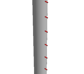 3D модель Фотобарьер BOREGV02-S4000-8-80-P01