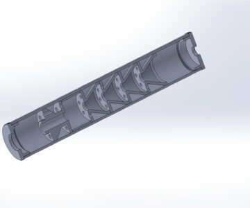 3D модель Глушитель СВТ-40