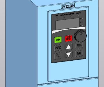 3D модель Преобразователь частоты WECON VB-4T004GB