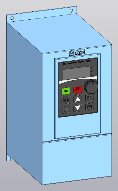 3D модель Преобразователь частоты WECON VB-4T004GB