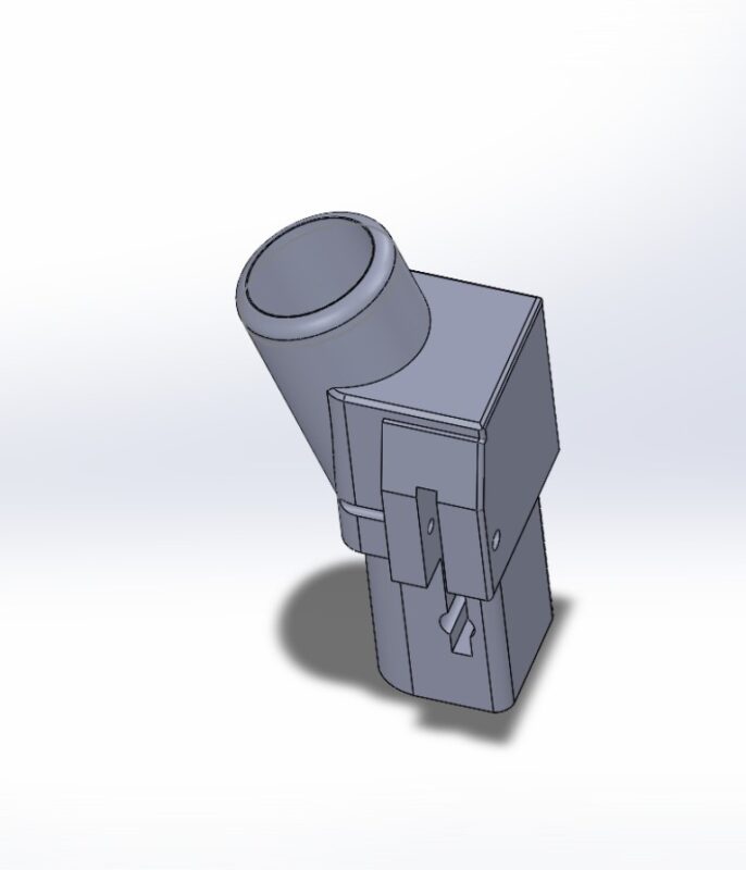 3D модель Крепление ручки детского велосипеда