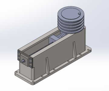 3D модель Ролик натяжной МЧ00.40 SolidWorks