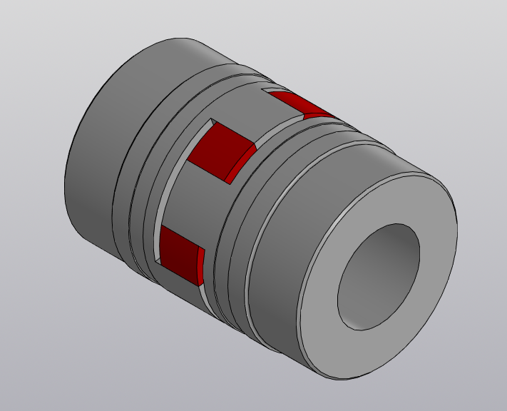 3D модель Кулачковая муфта GE38