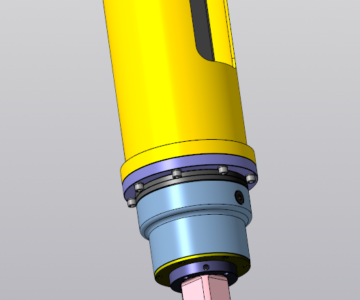 3D модель Гидровращатель Delta RD8