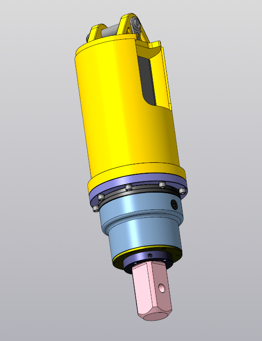 3D модель Гидровращатель Delta RD8