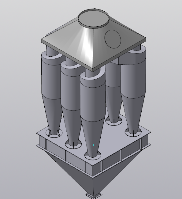 3D модель Циклон ЦН15-900х6СП