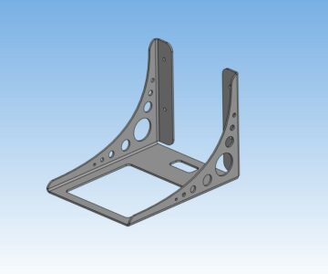 3D модель Модель и чертёж подставки для Яндекс Станции Макс