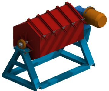 3D модель Галтовочный станок