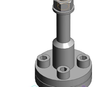 3D модель Вентиль криогенный Baitu DJ-10