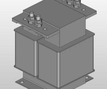 3D модель Трансформатор силовой однофазный ОСМ1-1,6-У3