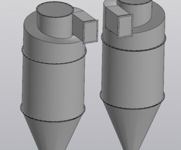 3D модель Габаритная модель ЦОЛ-18000