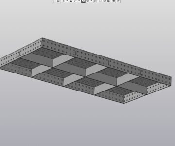 3D модель Сварочный стол 1800х900х100