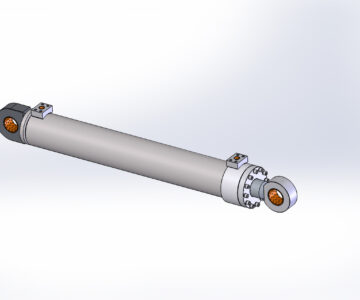 3D модель Гидроцилиндр 140-80-890