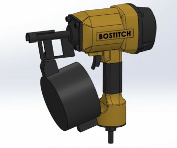 3D модель Пистолет пневматический гвоздезабивной BOSTITCH N70