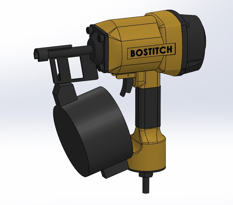 3D модель Пистолет пневматический гвоздезабивной BOSTITCH N70