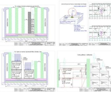 Чертеж ППР на футеровочные работы печи обжига анодов и кольцевого газохода АО "СУАЛ" филиал "ВгАЗ-СУАЛ"