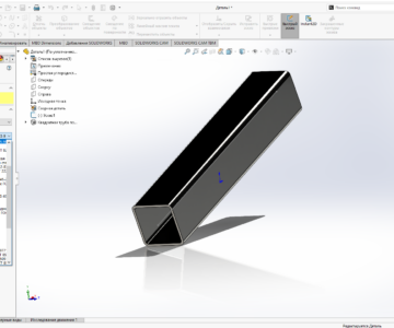 3D модель Библиотека ГОСТ профилей сварных металлоконструкций Solidworks