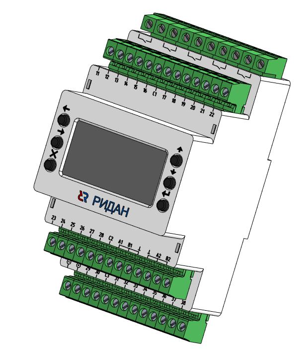 3D модель Контроллер Ridan ECL-3R 368 в 1.17