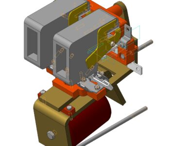 3D модель Контактор КТПВ-623