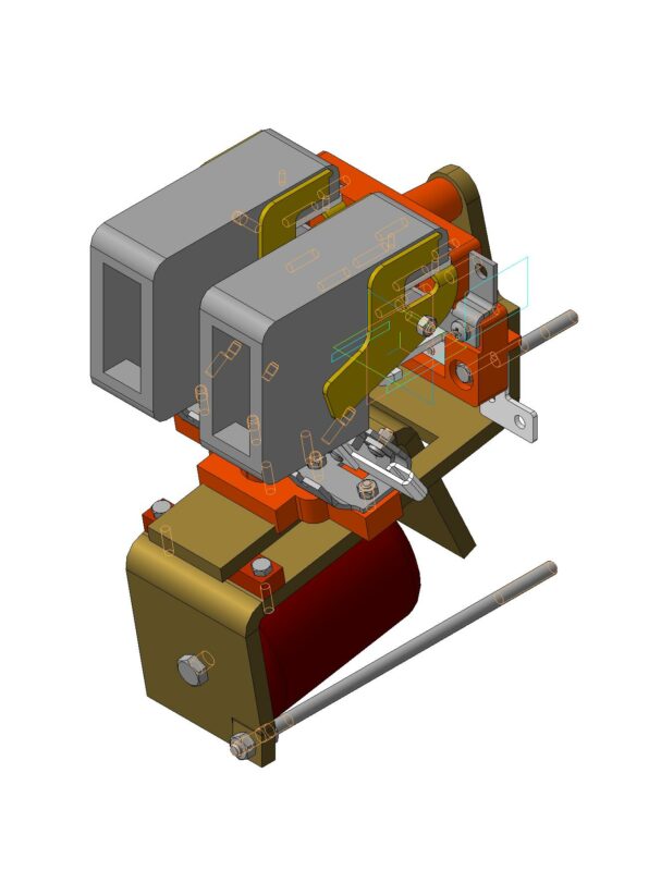 3D модель Контактор КТПВ-623