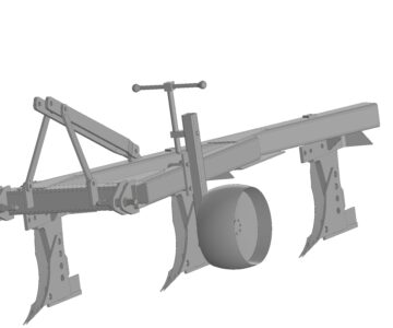 3D модель Плуг-навесной трёхкорпусный ПЛН-3-35