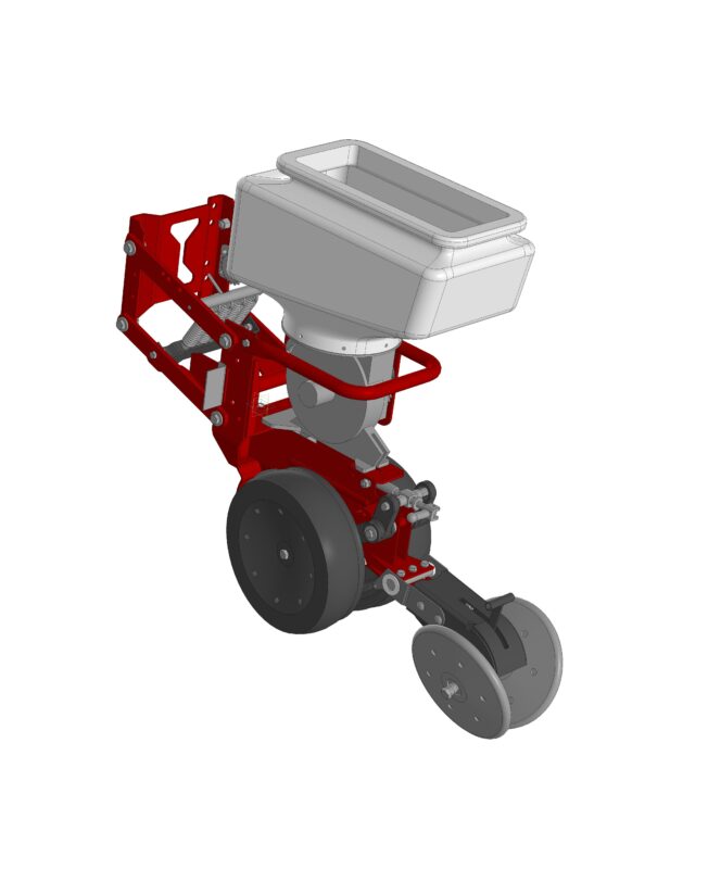 3D модель Сошник пропашной сеялки Massey Ferguson