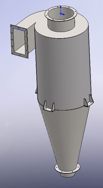 3D модель Циклон СНЦ-50-700