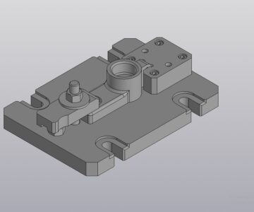 3D модель Приспособление для обработки отверстия